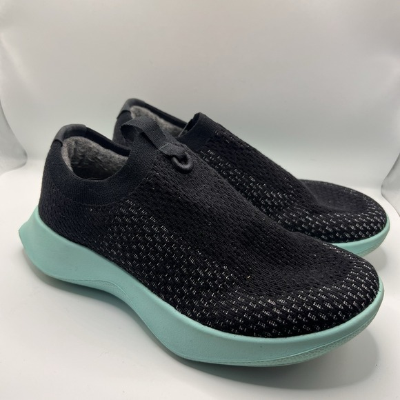 Allbirds Tree Dashers Relay Womens Shoes Size 6 Black Low Knit Athletic Sneakers - Picture 3 of 10